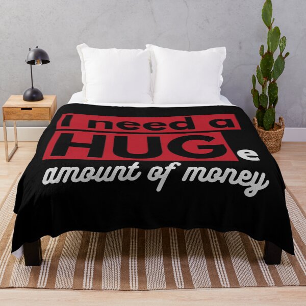 Item preview, I need a HUGe amount of money - Inspirational Typography designed and sold by happyshopg.