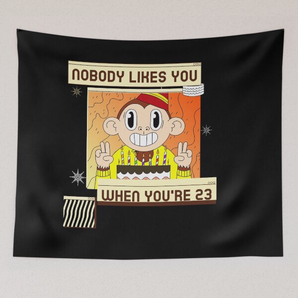 Item preview, Nobody Likes You When Your 23 - Funny Birthday Gifts Ideas designed and sold by The Full Cart.