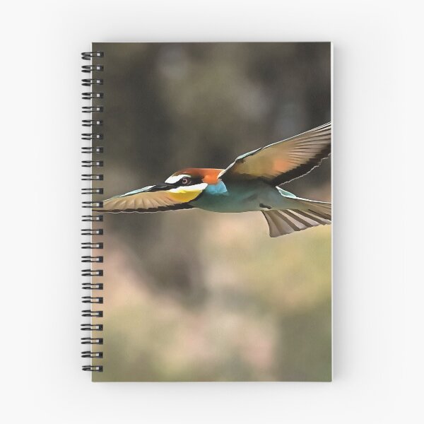 Item preview, Bee Eater In Flight Realistic Artwork designed and sold by taiche.