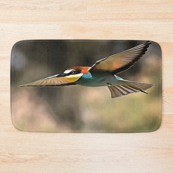 Item preview, Bee Eater In Flight Realistic Artwork designed and sold by taiche.