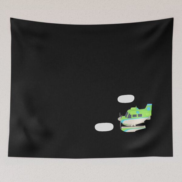 Item preview, AC:NH Green Floatplane Loading Screen designed and sold by aspinworks.