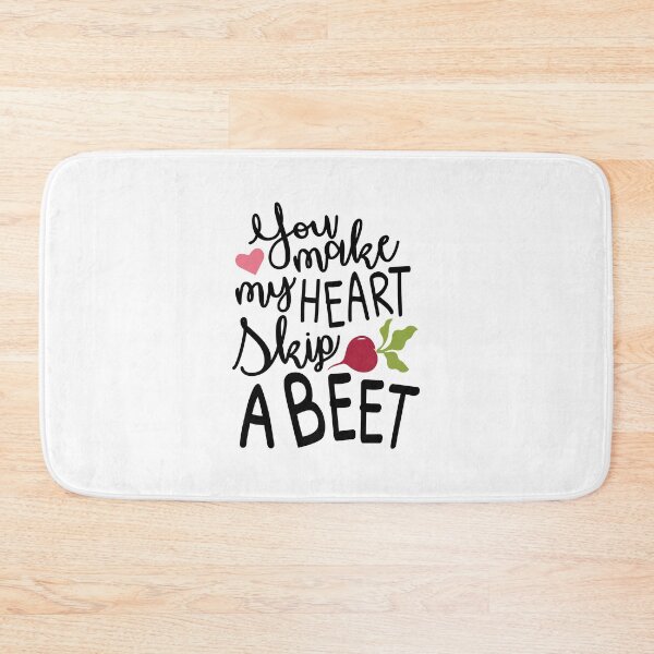 Item preview, you make my heart skip a beet funny valentines day designed and sold by happinestSHOP.