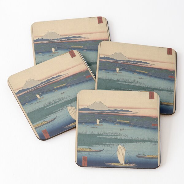 Item preview, Japanese Woodblock print 1850's Mt Fuji designed and sold by UnleyDesign.