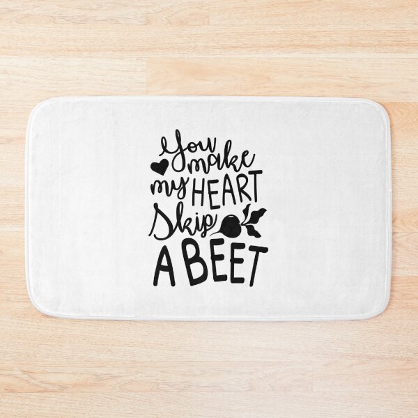 Item preview, you make my heart skip a beet funny valentines day designed and sold by happinestSHOP.