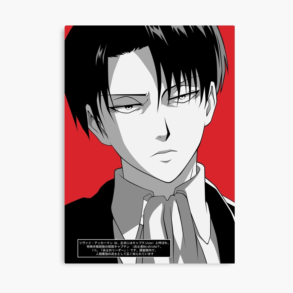 Levi Ackerman Photographic Print By Yujidesigns Redbubble