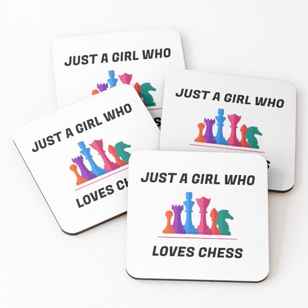 Item preview, Just A Girl Who Loves Chess designed and sold by X-OTIC.