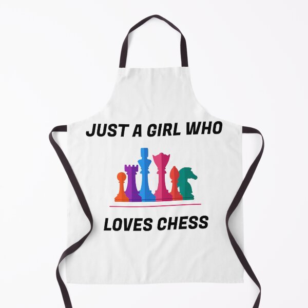 Item preview, Just A Girl Who Loves Chess designed and sold by X-OTIC.