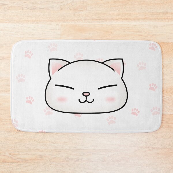 Item preview, Cute White Cat Face designed and sold by Takeda-art.