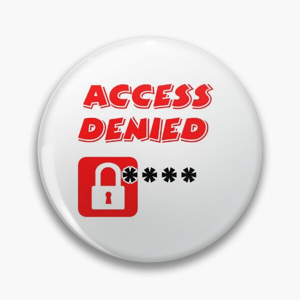 Item preview, Access Denied text stamp T-Shirt designed and sold by Egyfy.
