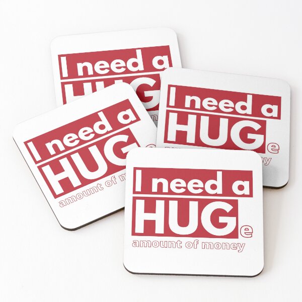 Item preview, I need a HUGe amount of money - Inspirational Typography designed and sold by happyshopg.
