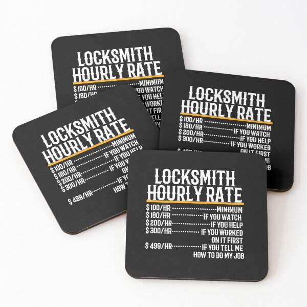 Item preview, Locksmith Hourly Rate designed and sold by TeesYouWant.