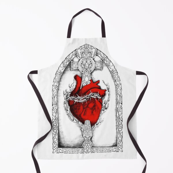 Item preview, Sacred Heart of Jesus Christ - Red Variant designed and sold by MythicComicsArt.