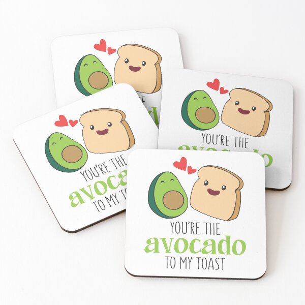 Item preview, you're the avocado to my toast funny pun valentines day designed and sold by happinestSHOP.