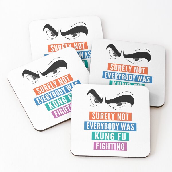 Item preview, Surely Not Everybody Was Kung Fu Fighting designed and sold by Kamel Designs.