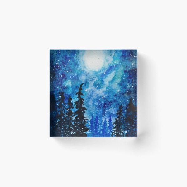 Item preview, Moonlit Forest designed and sold by bethfrostart.