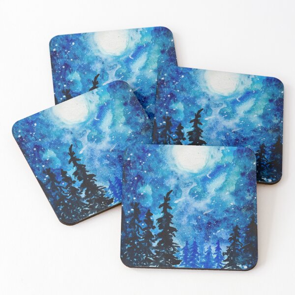 Item preview, Moonlit Forest designed and sold by bethfrostart.