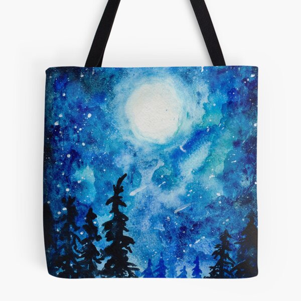 Item preview, Moonlit Forest designed and sold by bethfrostart.
