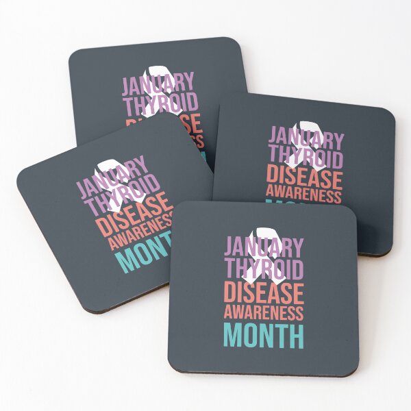 Item preview, January thyroid disease awareness month designed and sold by Superarm.