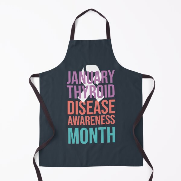 Item preview, January thyroid disease awareness month designed and sold by Superarm.