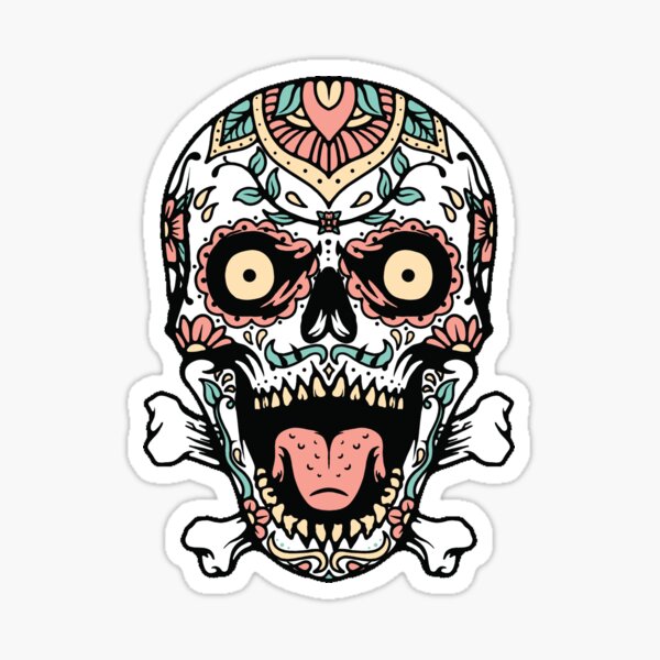 Sticker Mexikanische Tattoo Redbubble