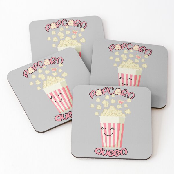 Item preview, POPCORN QUEEN - Cute popcorn gift for national popcorn day designed and sold by CreativaArt-.