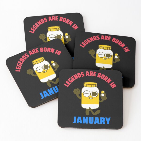 Item preview, Legends Are Born In January designed and sold by The Full Cart.