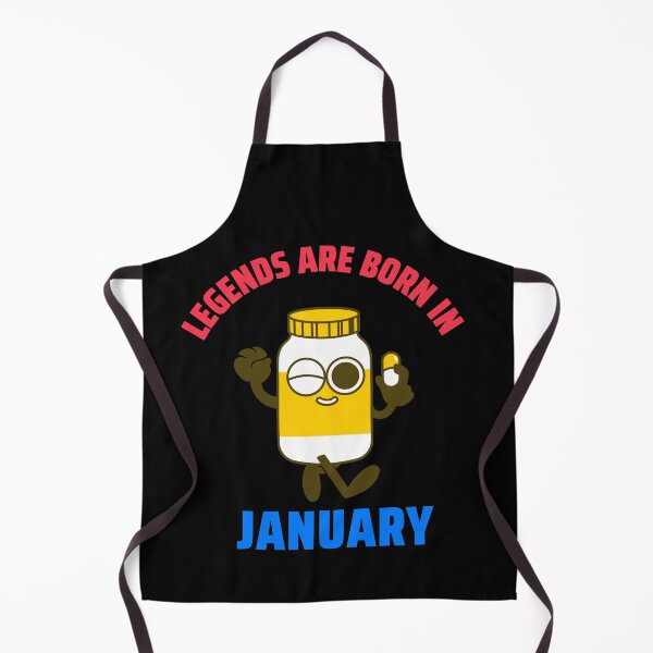 Item preview, Legends Are Born In January designed and sold by The Full Cart.
