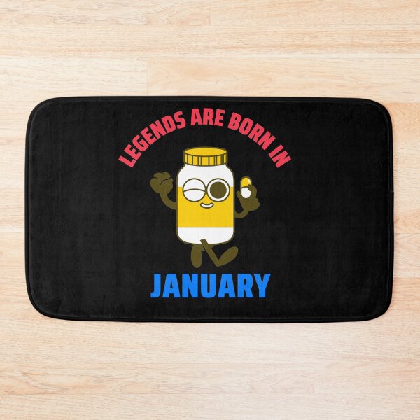 Item preview, Legends Are Born In January designed and sold by The Full Cart.