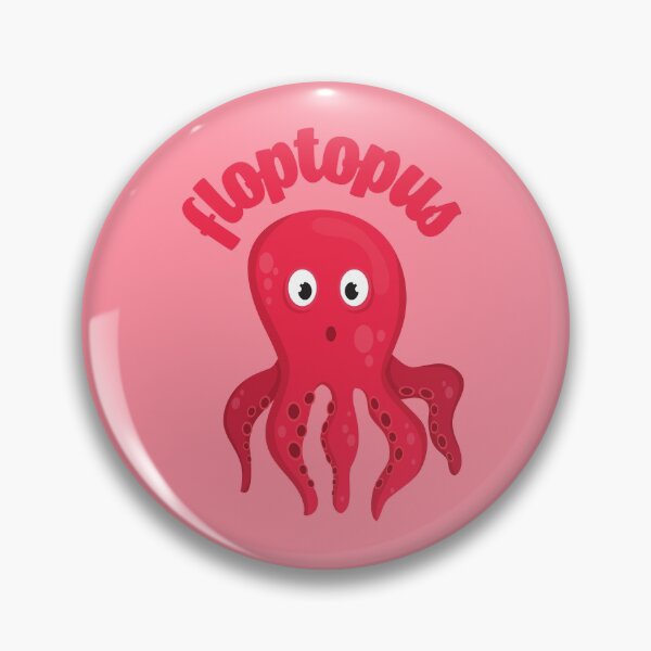 Item preview, floptopus Kawaii octopus designed and sold by KawaiiPark.