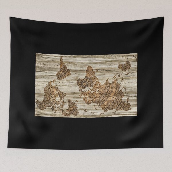 Item preview, Upside Down Map designed and sold by X-OTIC.