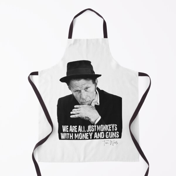 Item preview, Tom Waits - We are just Monkeys with money and guns designed and sold by jwebmarket.