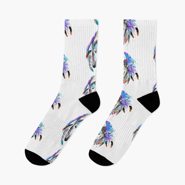 Item preview, Watercolor Boho Horse / Wild Horse / Boho / Horse / Feather Boho Horse / Sticker / Light designed and sold by AnnaWander.