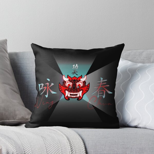 Item preview, Wing Chun Kung Fu Red Devil - Martial Arts Design designed and sold by Zanshin-Art.