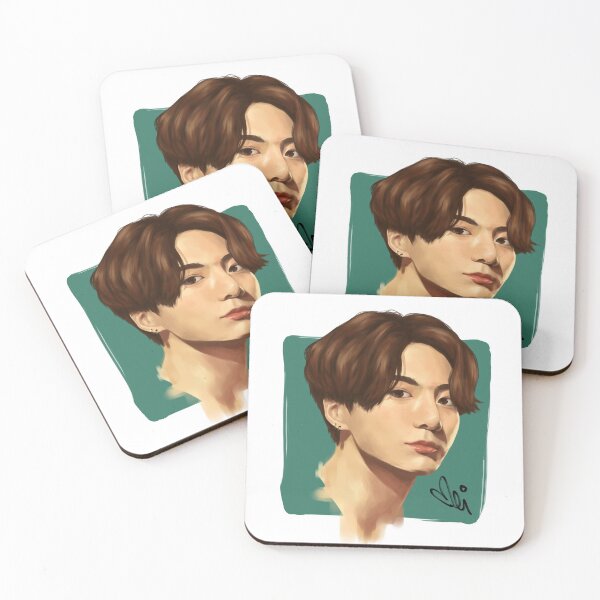 Item preview, Jungkook (Signed Version) designed and sold by bella mei art.