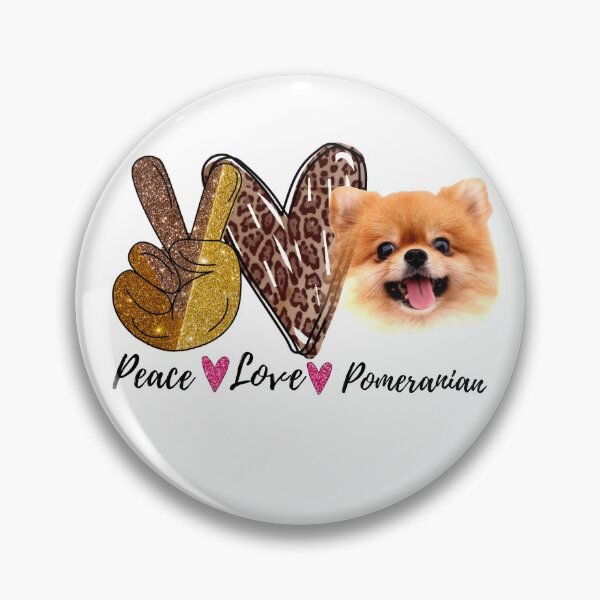 Item preview, Perro de Pomerania gracioso - amor de paz perro de Pomerania - perro de amor - perro gracioso-perro de Pomerania designed and sold by Jknok.