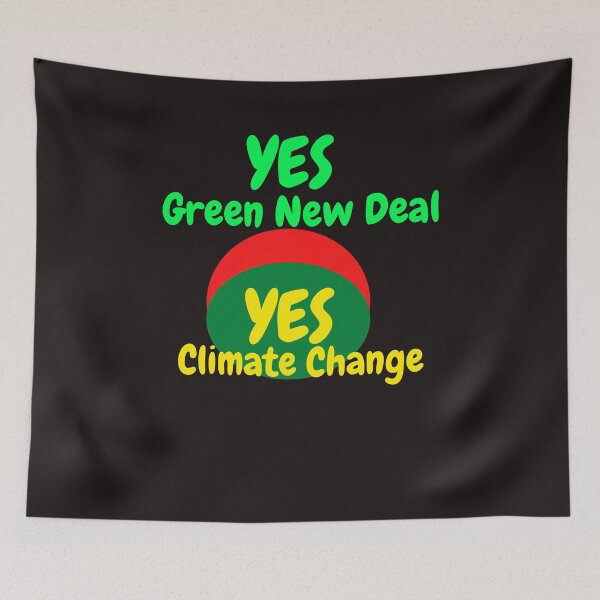 Item preview, SÍ VERDE NUEVO ACUERDO SÍ CAMBIO CLIMÁTICO designed and sold by GILLES VAZIRI.