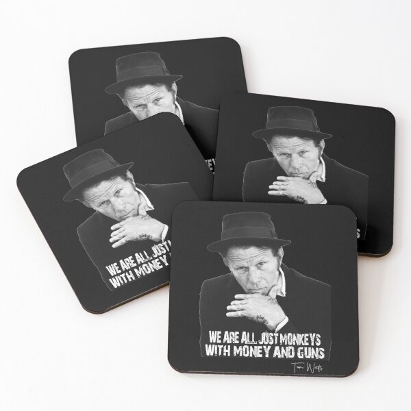 Item preview, Tom Waits - Solo somos monos con dinero y armas designed and sold by jwebmarket.