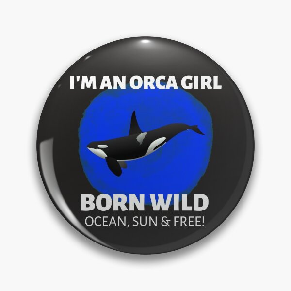Item preview, ORCA FREE, SEA BORN, ORCA MEME, CONSERVE, designed and sold by R B Chrystal.
