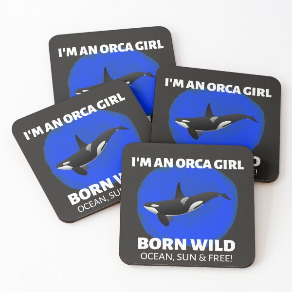 Item preview, ORCA FREE, SEA BORN, ORCA MEME, CONSERVE, designed and sold by R B Chrystal.