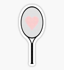 Tennisschläger Sticker