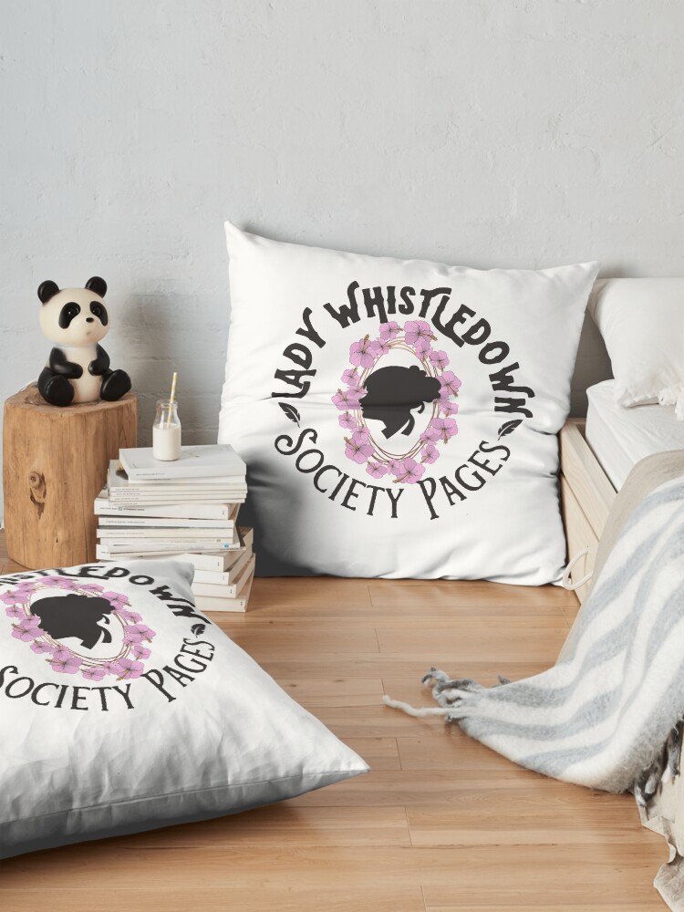 Alternate view of Lady whistledown Floor Pillow