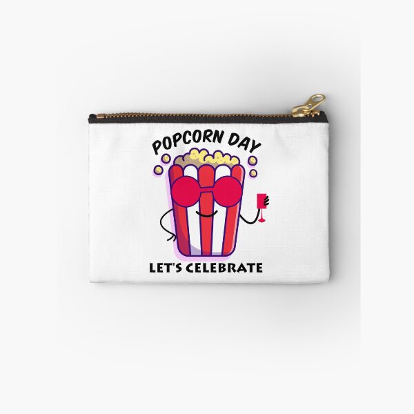 Item preview, NATIONAL POPCORN DAY - Cute popcorn bucket designed and sold by CreativaArt-.