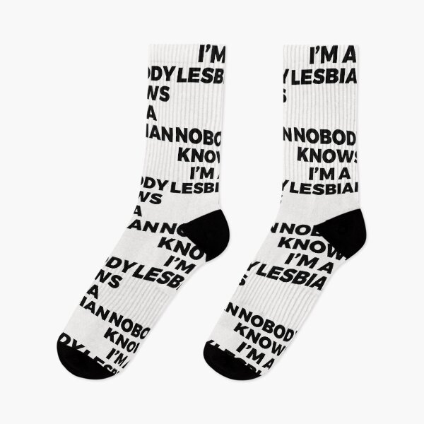 Item preview, Nobody Knows Im A Lesbian Funny Meme designed and sold by vonkhalifa15.