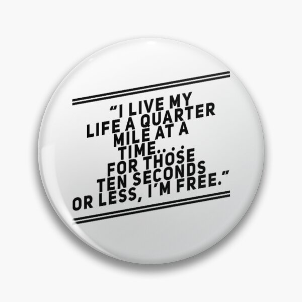 Item preview, Fast Notable Inspirational Dom Quote designed and sold by myzpooh.