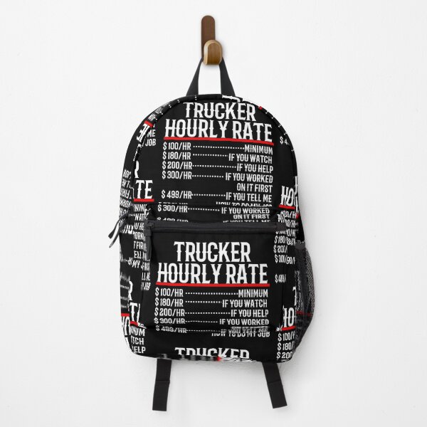 Item preview, Trucker Hourly Rate designed and sold by TeesYouWant.