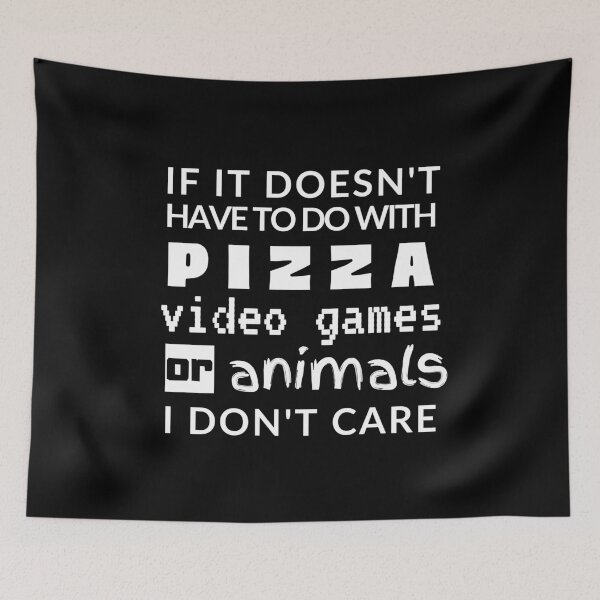 Item preview, Pizza Video Games Animals Shirt Cute Funny Foodie Shirt Laugh Joke Food Hungry Snack Gift Sarcastic Happy Fun Introvert Awkward Geek Hipster Silly Inspirational Motivational Birthday Present designed and sold by EpsilonEridani.
