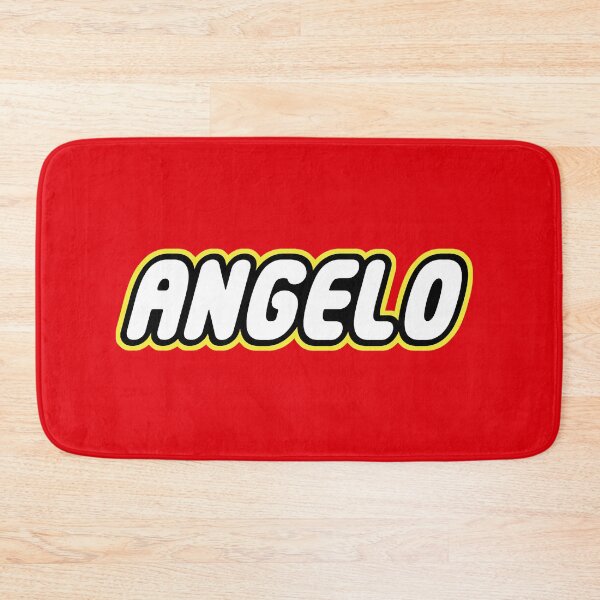 Item preview, Personalize Angelo Funny Bricks Childhood Retro Toy designed and sold by Urosek.