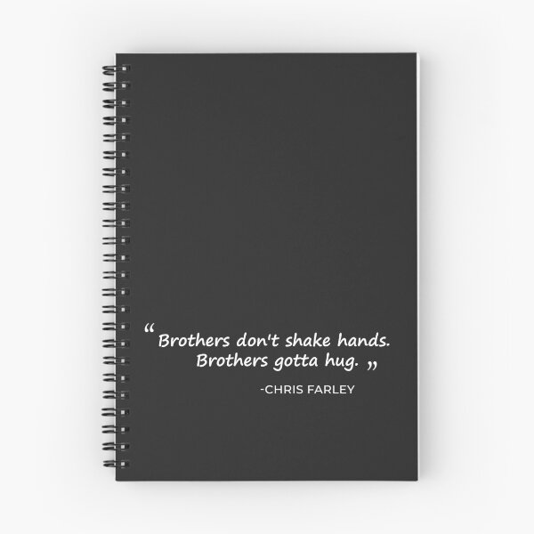 Item preview, Brotherly quote by Chris Farley designed and sold by EaolaDesign.