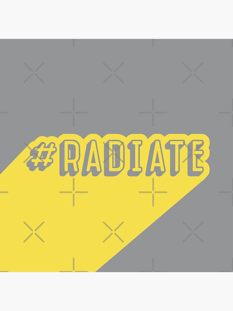 Hashtag Radiate by a-golden-spiral