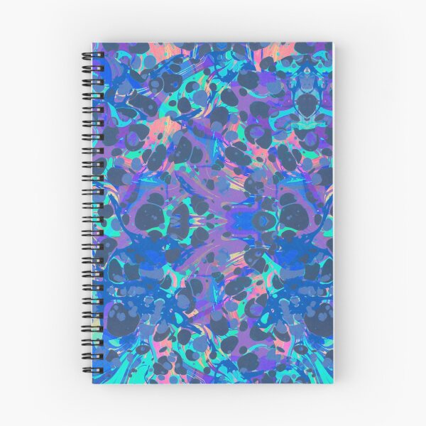 Item preview, Blue Hip Hop Blob Splash Psychedelic Pattern  designed and sold by Pepe Psyche.